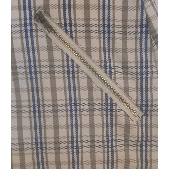 Forever 21 Zipper Pocket Plaid Miniskirt  Women's Size 28 Waist  Preppy Academia - Picture 5 of 5